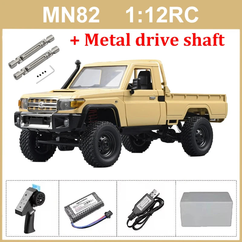 RCF LC79 Pickup 1:12 RC 2.4ghz 4X4 Rock Crawler Off-Road MN82