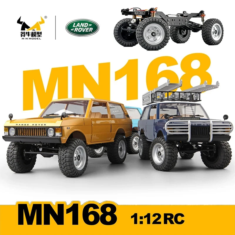 RCF Range Rover 1:12 RC 2.4ghz 4x4 Rock Crawler Off-Road MN168