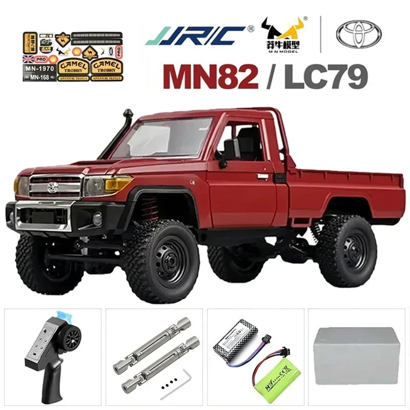MN128 4X4 RC Car 1:12 MN Model 2.4G 4WD RC Rock Crawler Defender Remote Control Car 1/12 RC Truck Cars Toys MN82 MN82S
