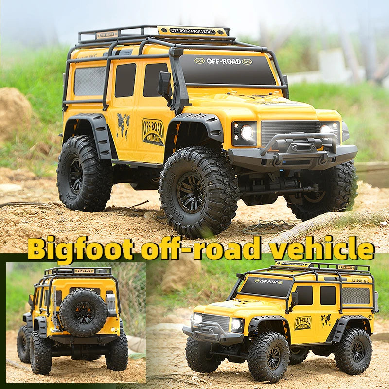 Defender 110 (Copy) ZP1005 4WD Professional Rc Remote Control Car 1:10 Guard Four-drive High-speed Climbing Off-road Vehicle Model Car Kid's Toys