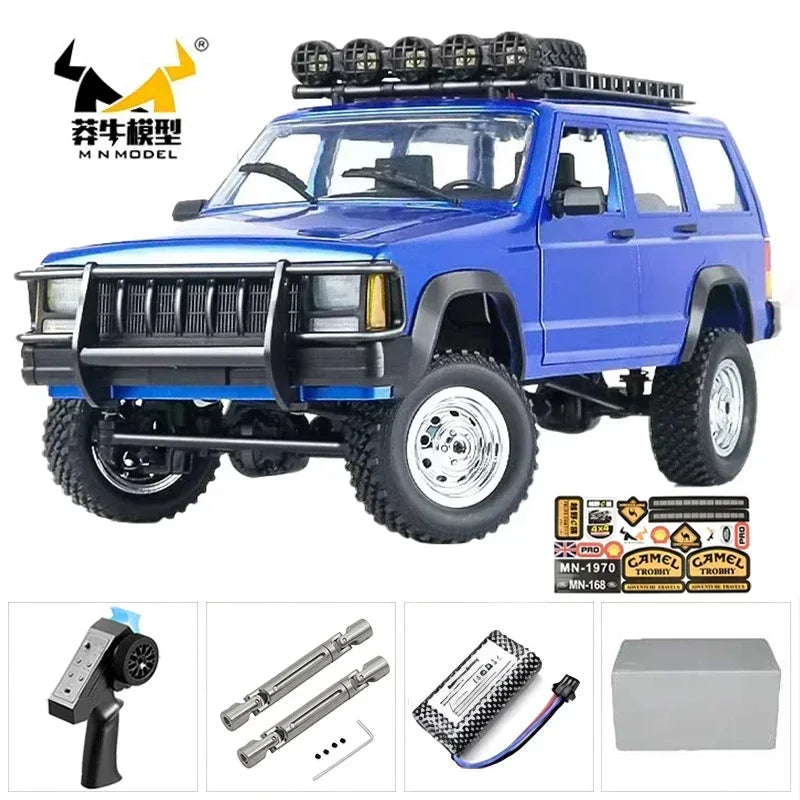 MN128 4X4 RC Car 1:12 MN Model 2.4G 4WD RC Rock Crawler Defender Remote Control Car 1/12 RC Truck Cars Toys MN82 MN82S