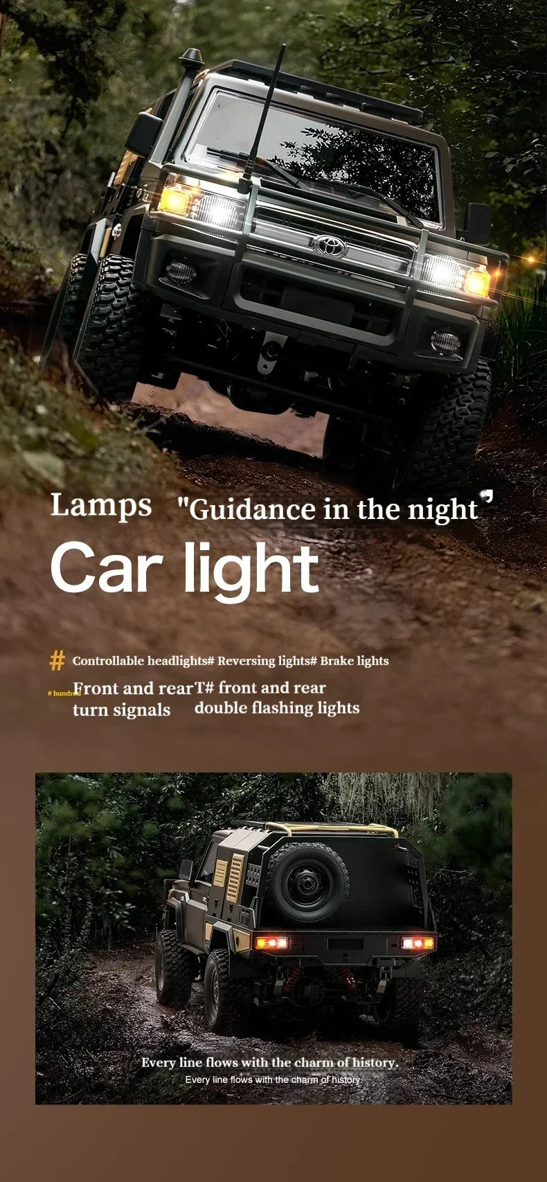 MN128 4X4 RC Car 1:12 MN Model 2.4G 4WD RC Rock Crawler Defender Remote Control Car 1/12 RC Truck Cars Toys MN82 MN82S