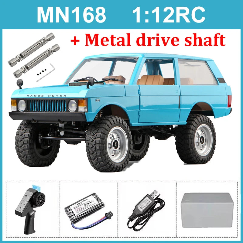 RCF Range Rover 1:12 RC 2.4ghz 4x4 Rock Crawler Off-Road MN168