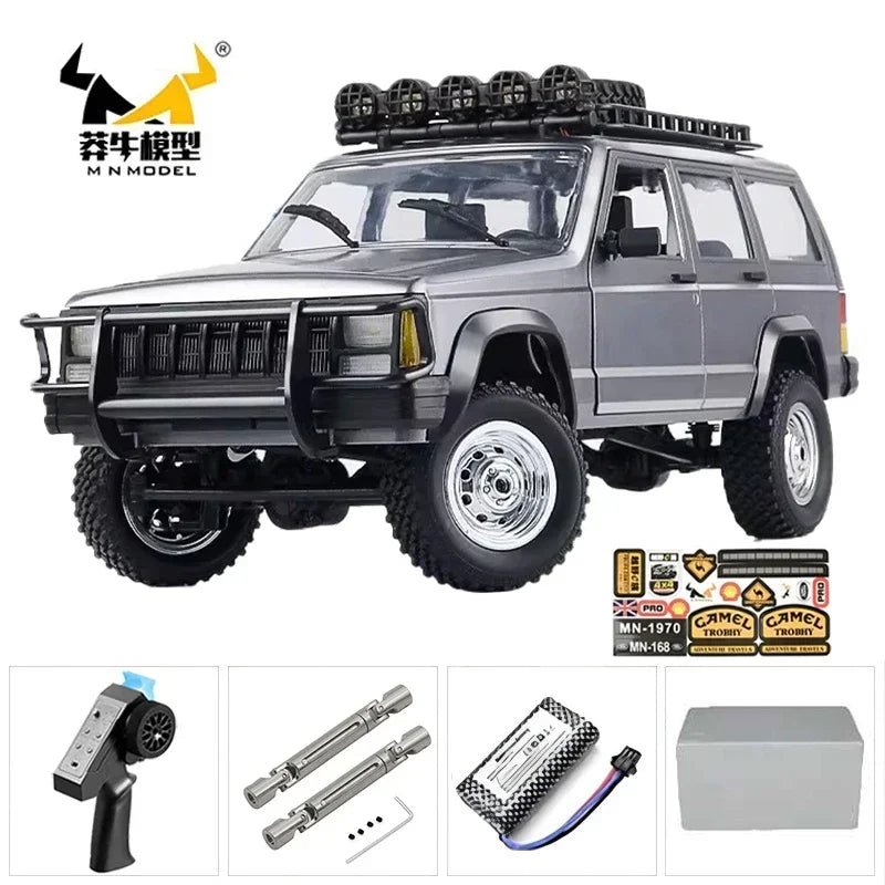 MN128 4X4 RC Car 1:12 MN Model 2.4G 4WD RC Rock Crawler Defender Remote Control Car 1/12 RC Truck Cars Toys MN82 MN82S