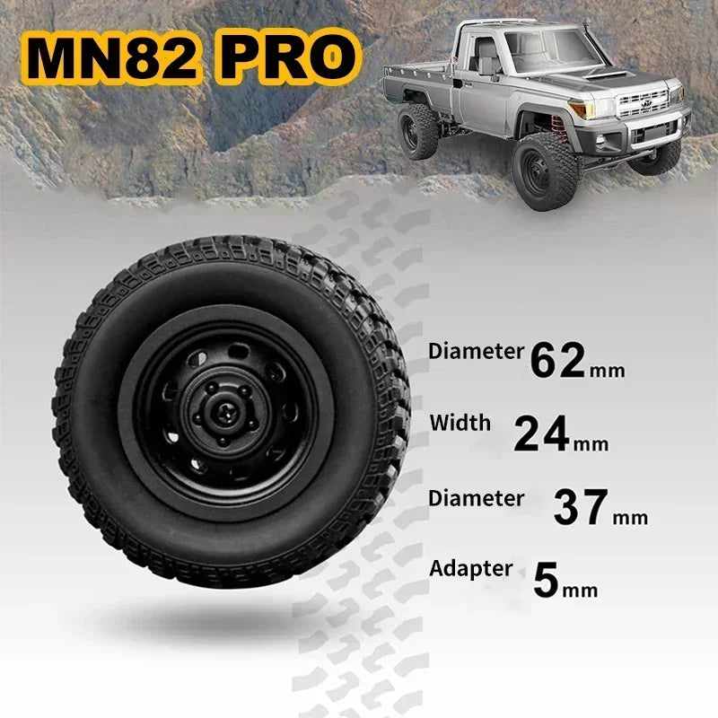 MN128 4X4 RC Car 1:12 MN Model 2.4G 4WD RC Rock Crawler Defender Remote Control Car 1/12 RC Truck Cars Toys MN82 MN82S