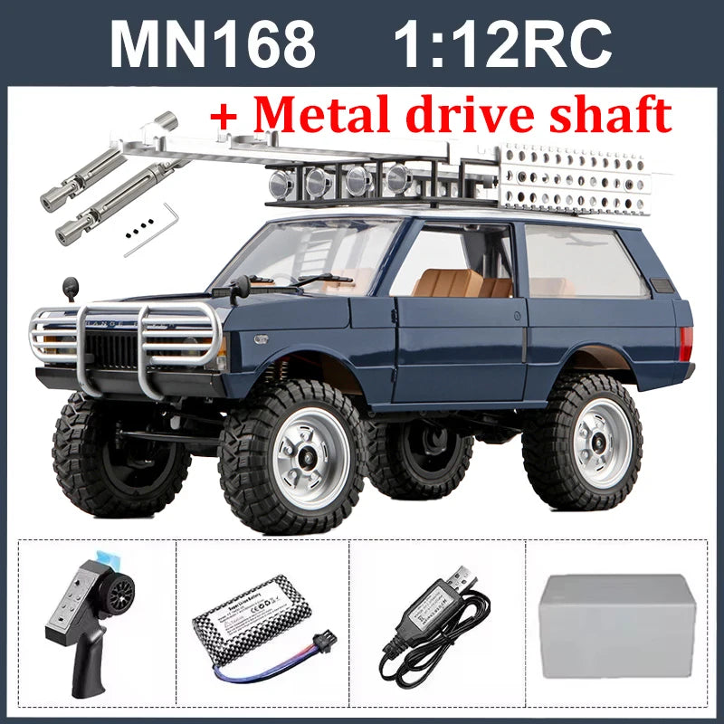 RCF Range Rover 1:12 RC 2.4ghz 4x4 Rock Crawler Off-Road MN168