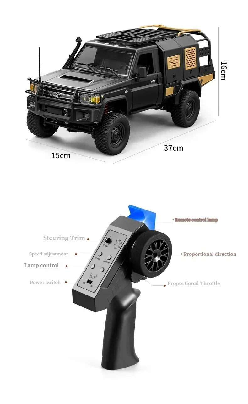 MN128 4X4 RC Car 1:12 MN Model 2.4G 4WD RC Rock Crawler Defender Remote Control Car 1/12 RC Truck Cars Toys MN82 MN82S