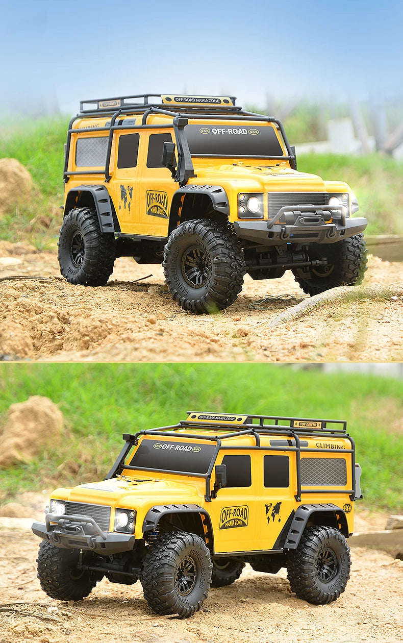 Defender 110 (Copy) ZP1005 4WD Professional Rc Remote Control Car 1:10 Guard Four-drive High-speed Climbing Off-road Vehicle Model Car Kid's Toys