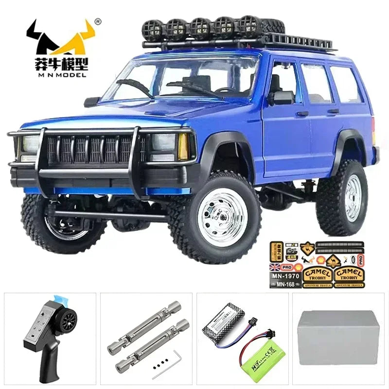 MN128 4X4 RC Car 1:12 MN Model 2.4G 4WD RC Rock Crawler Defender Remote Control Car 1/12 RC Truck Cars Toys MN82 MN82S