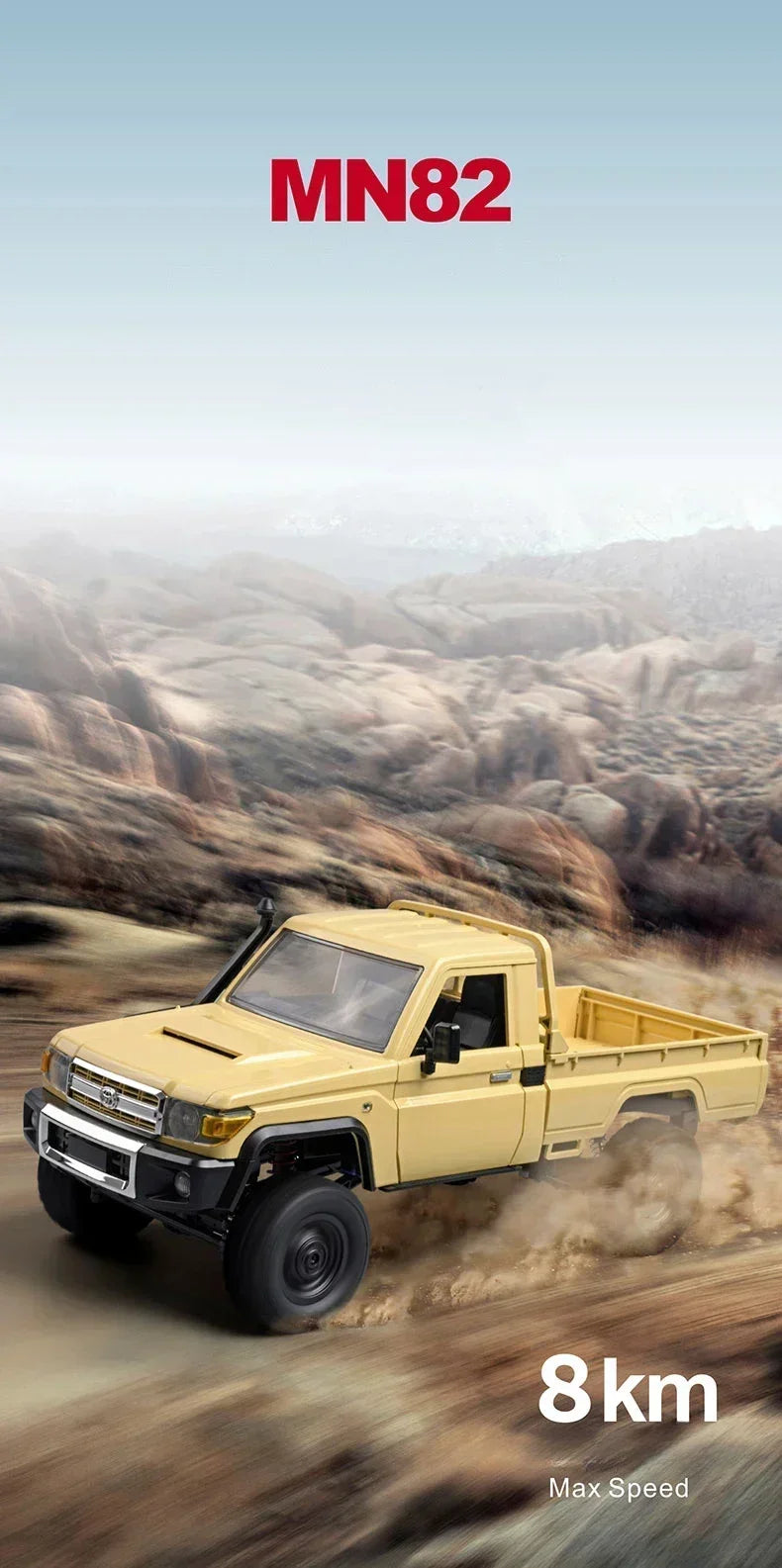 MN128 4X4 RC Car 1:12 MN Model 2.4G 4WD RC Rock Crawler Defender Remote Control Car 1/12 RC Truck Cars Toys MN82 MN82S