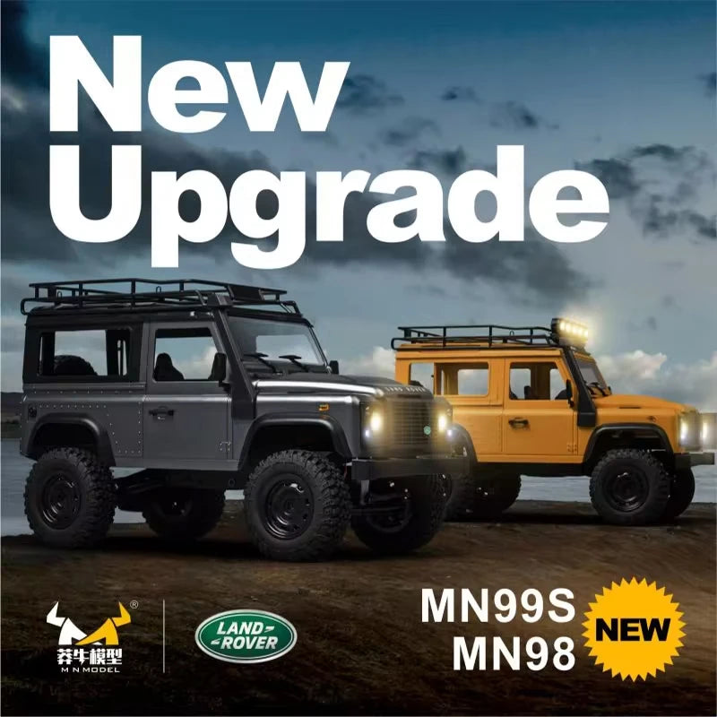 RCF Defender 90 1:12 RC 2.4ghz 4X4 Rock Crawler Off-Road MN98/MN99