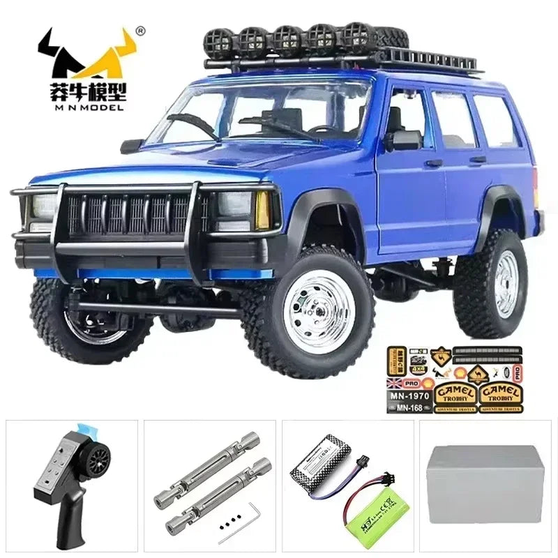 MN128 4X4 RC Car 1:12 MN Model 2.4G 4WD RC Rock Crawler Defender Remote Control Car 1/12 RC Truck Cars Toys MN82 MN82S
