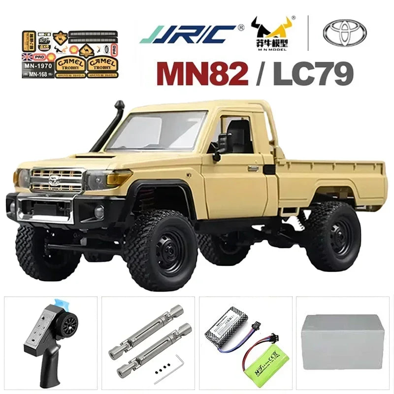 MN128 4X4 RC Car 1:12 MN Model 2.4G 4WD RC Rock Crawler Defender Remote Control Car 1/12 RC Truck Cars Toys MN82 MN82S