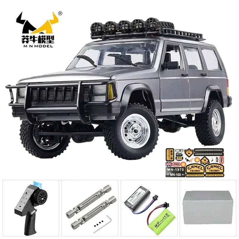 MN128 4X4 RC Car 1:12 MN Model 2.4G 4WD RC Rock Crawler Defender Remote Control Car 1/12 RC Truck Cars Toys MN82 MN82S