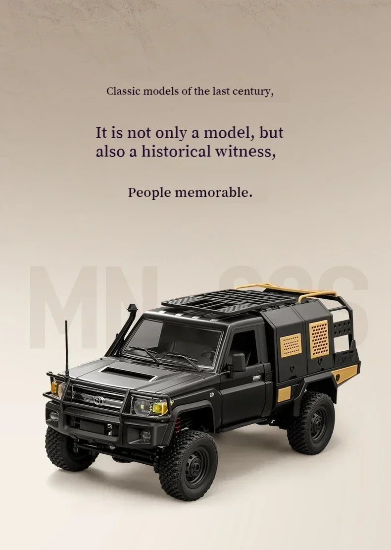 MN128 4X4 RC Car 1:12 MN Model 2.4G 4WD RC Rock Crawler Defender Remote Control Car 1/12 RC Truck Cars Toys MN82 MN82S