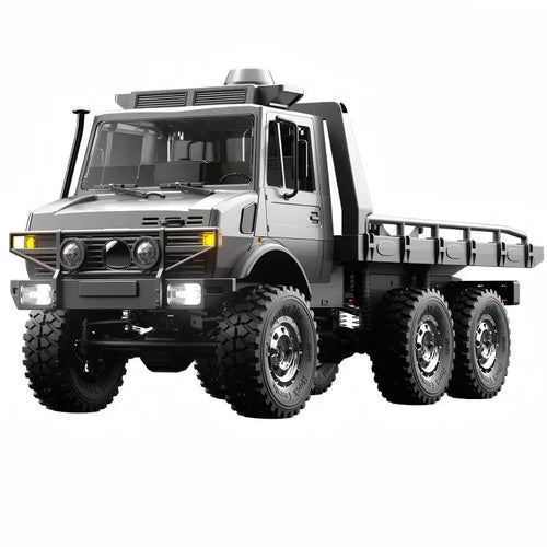 2.4G RC Crawler 6WD Unimog RC Truck 1:18 Proportional Control Mechanical Shifting JJRC RC Vehicle Simulated Model Toys Cars