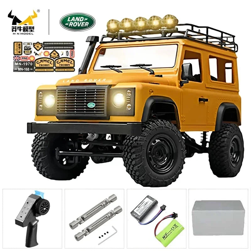 MN128 4X4 RC Car 1:12 MN Model 2.4G 4WD RC Rock Crawler Defender Remote Control Car 1/12 RC Truck Cars Toys MN82 MN82S