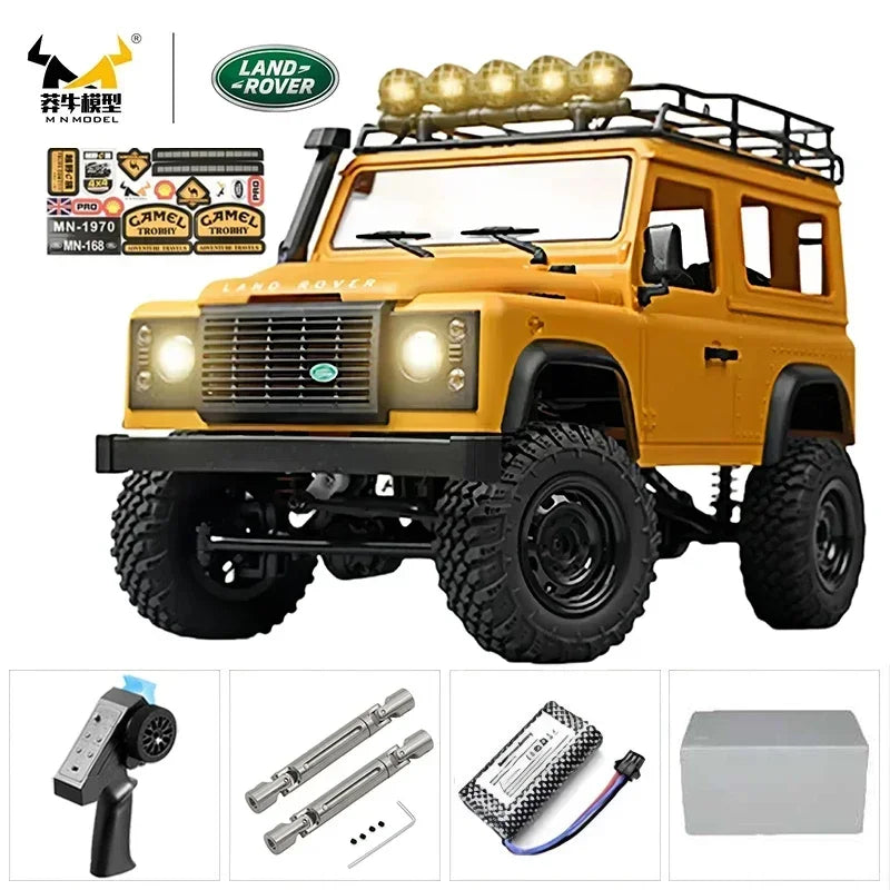MN128 4X4 RC Car 1:12 MN Model 2.4G 4WD RC Rock Crawler Defender Remote Control Car 1/12 RC Truck Cars Toys MN82 MN82S