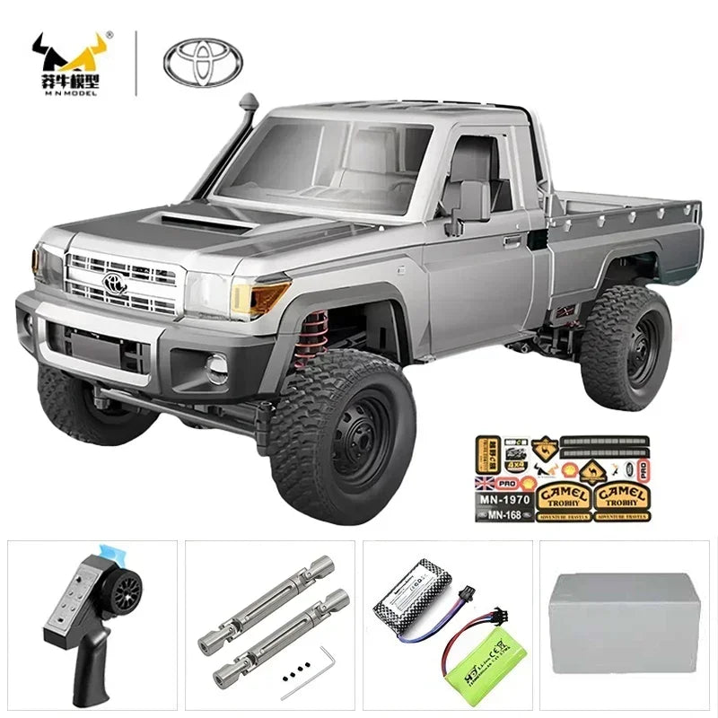 MN128 4X4 RC Car 1:12 MN Model 2.4G 4WD RC Rock Crawler Defender Remote Control Car 1/12 RC Truck Cars Toys MN82 MN82S